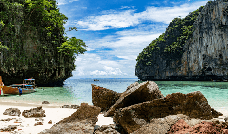 Phi Phi Island, Maya & Khai